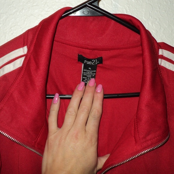 Spring Fever Red Jacket - Picture 2 of 3